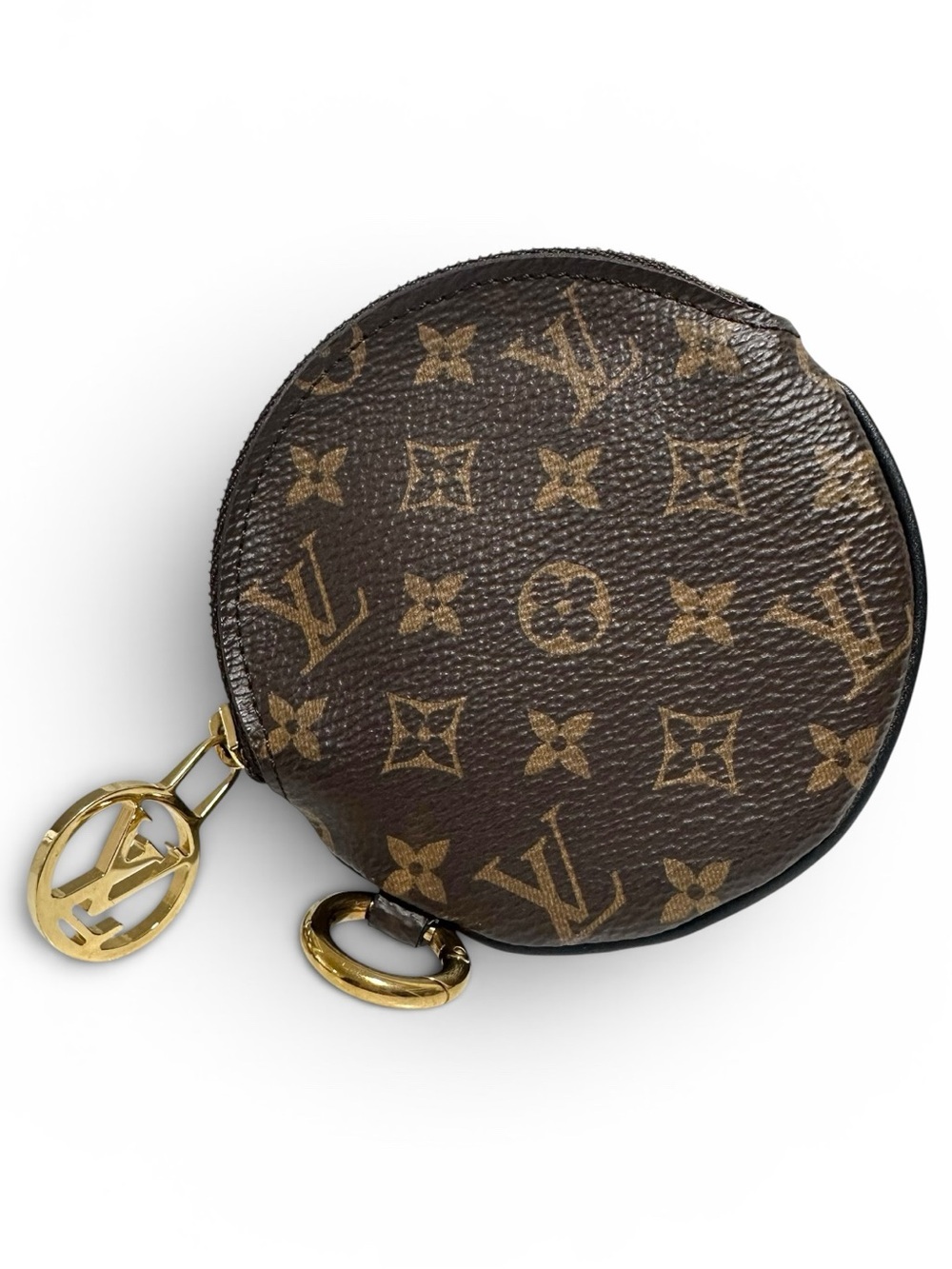 Louis Vuitton Monogram Multi Pochette Accessories Round Coin Purse